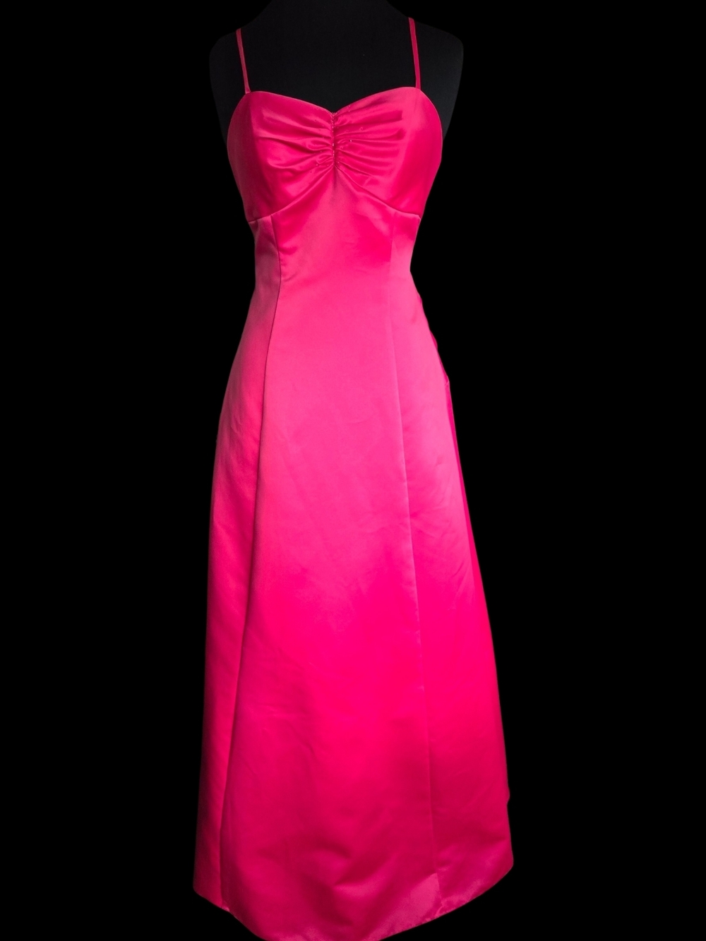 Mari Lee Pink Barbie Spaghetti-Strap Evening/Prom Dress Sz 11/12